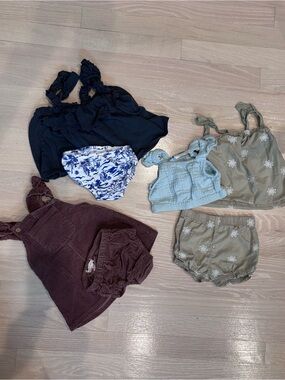 Baby Girl Clothes Mix & Match Summer Bundle 6-12 months